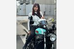 【 指出瑞貴 】 「ぁぁーー気持ちよかった〜♥疲れとだるさが吹っ飛んだ♡」 バイクと笑顔 「高速の上からの景色が、今日は特に綺麗でした」|TBS NEWS DIG
