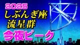 【しぶんぎ座流星群 2025】今夜ピーク 気になる天気は?【方角と時間帯/観察のポイント】|TBS NEWS DIG