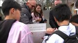 「Beautiful Cherry blossom!」小中学生が外国人観光客に桜の名所を英語で案内　宮城・柴田町|TBS NEWS DIG