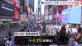 米7～9月GDP4.3%増 市場予想大きく上回る伸び　株高で高所得者層が活発な消費 トランプ大統領「関税が要因」と主張|TBS NEWS DIG