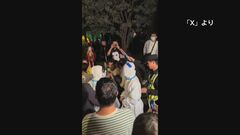 白い防護服や中国の指導者を思わせる仮装…上海でハロウィーンの時期に仮装をした若者らが現地の警察当局に拘束される| TBS CROSS DIG with Bloomberg