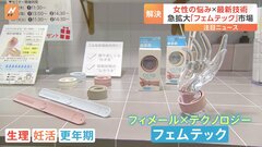5兆円規模に？「フェムテック」市場が急拡大　生理、妊活、更年期…女性の悩みを最新技術で解決| TBS CROSS DIG with Bloomberg