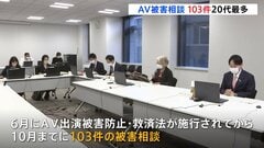 AVの被害相談103件・20代最多 政府、AV新法施行後初めて公表| TBS CROSS DIG with Bloomberg