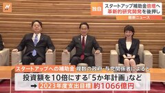 【独自】革新的な研究開発のスタートアップに“補助金倍増”へ　支出目標額は“昨年度のほぼ倍”1066億円に　6月上旬に閣議決定| TBS CROSS DIG with Bloomberg