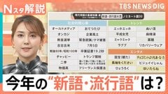 「古古古米」「チャッピー」「卒業証書19.2秒」新語・流行語大賞 30候補 あなたが気になる言葉は？【Nスタ解説】| TBS CROSS DIG with Bloomberg