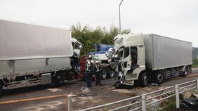 大型トラック同士が正面衝突　双方の運転手が死亡　岐阜・中津川市の国道19号|TBS NEWS DIG