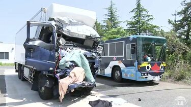 前日は休日で疲れていたと言えない」東北道3人死亡事故 追突トラック