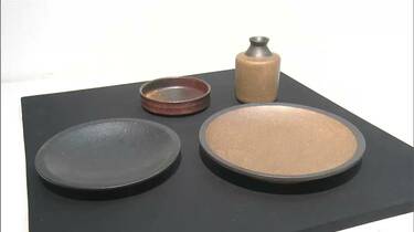 日常使いの備前焼を 自由な発想で制作続ける小川壮一さんの陶展 岡山