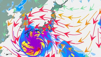台風情報】 台風13号（ドルフィン） 1日には905 hPaの猛烈な勢力に発達