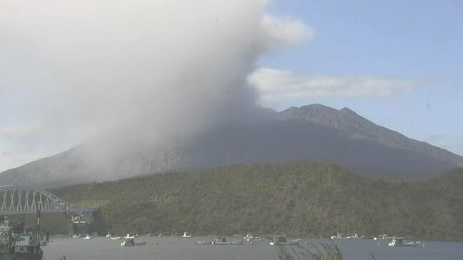 桜島で噴火　噴煙１０００ｍ【今夜～あす29日の降灰予報】鹿児島・宮崎|TBS NEWS DIG