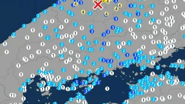 島根県東部を震源とする地震で岡山県では2人がけが　震度1以上の地震は岡山県で14回　香川県で5回|TBS NEWS DIG