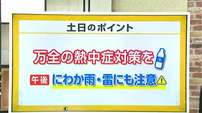 高知の天気 25日 猛暑続くも午後はにわか雨にも注意 山岸拓気象予報士が解説|TBS NEWS DIG