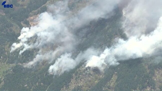 大槌町山林火災は発生5日目　各地で延焼続き新たに避難指示エリアも拡大|TBS NEWS DIG