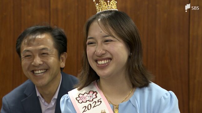 「全米さくらの女王」が静岡を親善訪問 「どの場所も美しくて良かった」と印象語る|TBS NEWS DIG