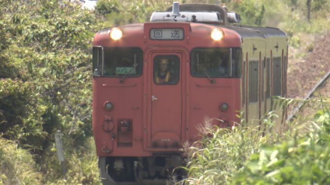 大雨で被災のＪＲ山陰線・22日の運転再開を前に試験運転始まる　山口　|　山口のニュース・天気・防災｜tys NEWS｜ｔｙｓテレビ山口