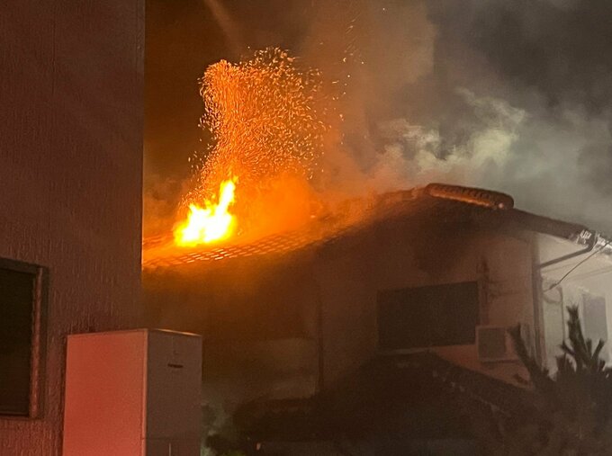 住宅で火事　男性１人死亡を確認 「炎が見える」「爆発音もしていた」 広島･安佐北区|TBS NEWS DIG