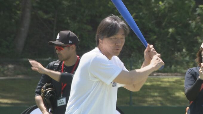 松井秀喜さん 能登の子どもら約150人招待 故郷石川・能美市で野球教室　|　石川県のニュース｜MRO北陸放送