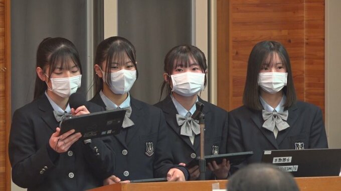 “名水の里”の北杜市　高校生が水を活用した「まちづくりアイデア」発表　|　山梨のニュース | ＵＴＹテレビ山梨