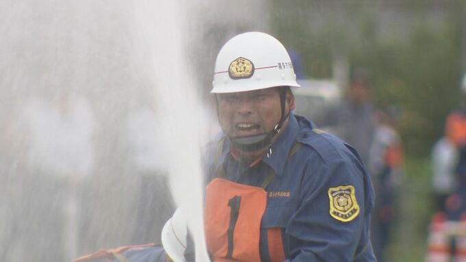 消防団員の訓練の成果競う消防操法大会　福島|TBS NEWS DIG