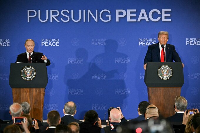 トランプ氏、戦争終結はウクライナ大統領次第－米ロ首脳会談後に発言