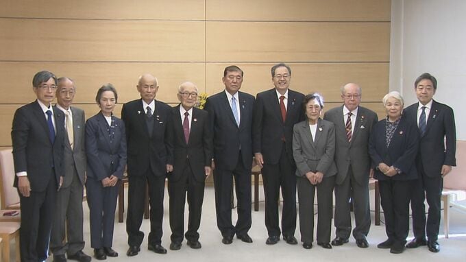 【速報】日本被団協が石破総理と面会 核禁止条約への参加求める 3月に締約国会議|TBS NEWS DIG