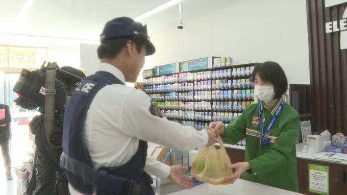 業務の効率化・犯罪防止を期待！制服姿の警察官がコンビニ立ち寄り警戒時に買い物できるように　|　山口のニュース・天気・防災｜tys NEWS｜ｔｙｓテレビ山口