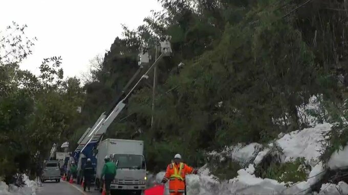 20日までに発生した停電は解消へ　新潟県内はこの後大雪となる見込み　|　新潟のニュース・天気｜BSN NEWS｜BSN新潟放送