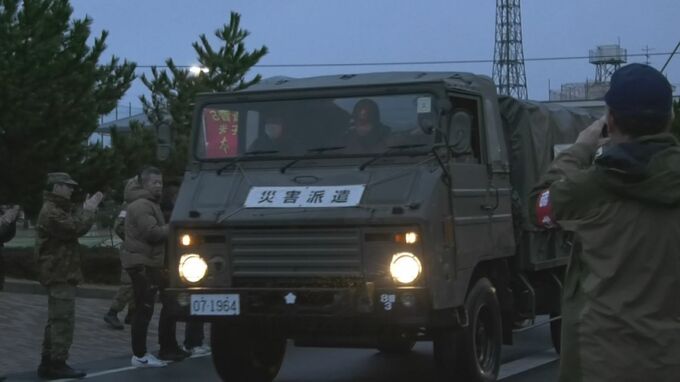 陸上自衛隊米子駐屯地から災害派遣部隊が石川へ　|　BSSニュース | BSS山陰放送