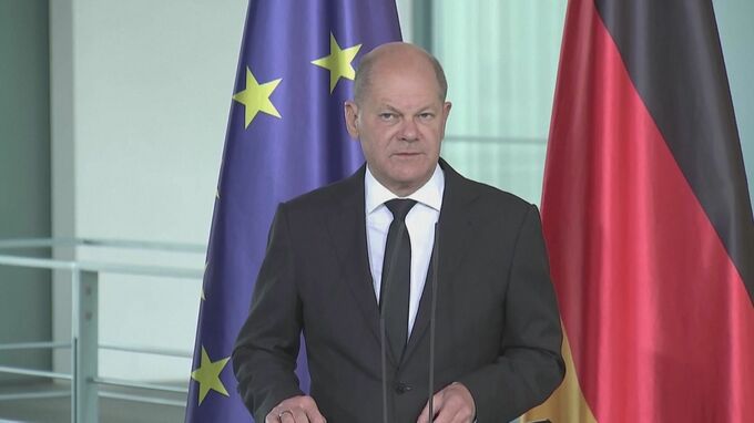 独・ショルツ首相　イスラエル支持を表明　戦火拡大回避の必要性訴え|TBS NEWS DIG