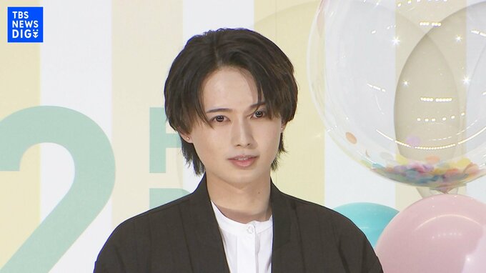 【HiHi Jets・井上瑞稀】HiHi Jetsメンバーから「友達募集中」の楽屋のれん “友達増えました”＜映画『おとななじみ』プレミア試写会＞|TBS NEWS DIG