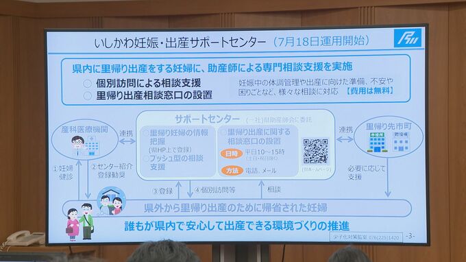 “いしかわ妊婦・出産サポートセンター”18日から運用開始 県外の妊婦対象とした支援は全国初　|　石川県のニュース｜MRO北陸放送