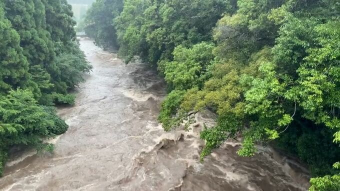 薩摩地方に線状降水帯発生　薩摩川内市で1時間雨量108ミリ　土砂災害に厳重警戒を|TBS NEWS DIG