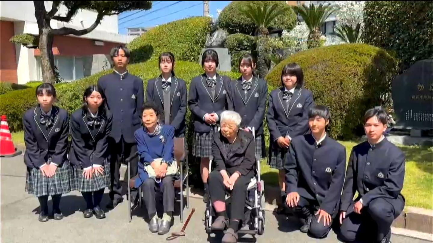 81年前のきょう 空襲で犠牲になった軍需工場の学徒慰霊祭 元同級生(97