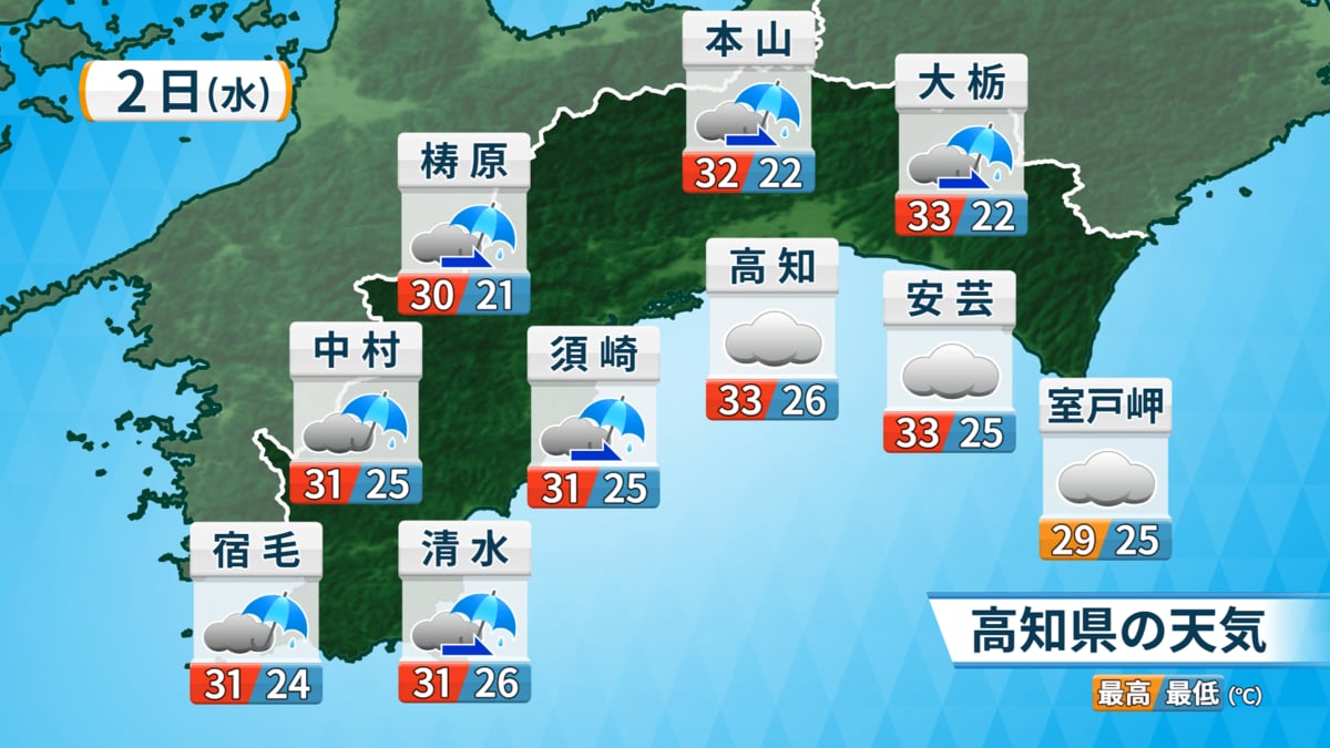 明日 の 天気 高知