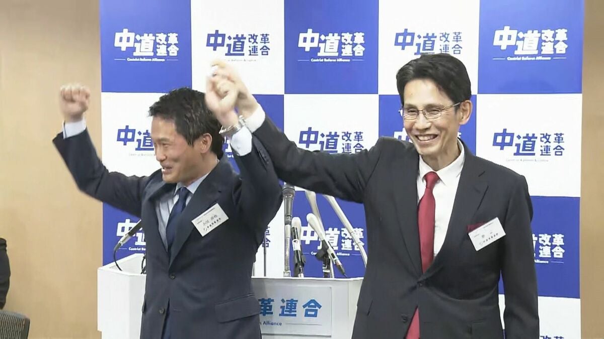 ｢中道｣代表選で東海地方の議員は… 重徳和彦氏｢背負っているものは非常に大きい｣ 犬飼明佳氏｢党内融和を図りながら一緒に前に｣