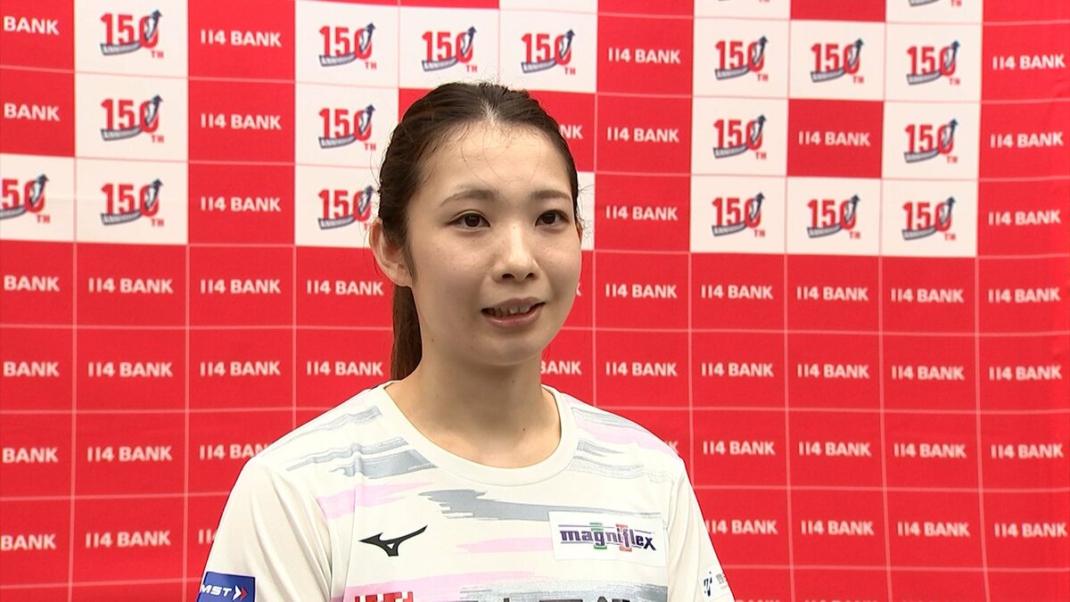 タカマツペア”の金メダリスト・松友美佐紀選手（バドミントン）が百十