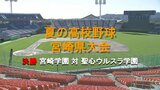 夏の高校野球宮崎県大会決勝 宮崎学園VS聖心ウルスラ学園|TBS NEWS DIG