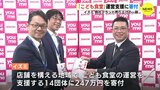 「こども食堂」運営支援にイズミが寄付　自社ブランド売り上げの一部を　|　RCC NEWS | 広島ニュース | RCC中国放送