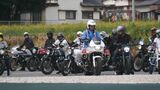 ライダー約30人がパレードで安全運転呼びかけ 相次ぐバイクの死亡事故を受け バイク用エアバッグ体験も|TBS NEWS DIG