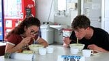 「カレーうどんに興味津々」イタリアの高校生が真庭市に短期留学 蒜山地区の高校生と交流【岡山】 | 岡山・香川のニュース | 天気 | RSK山陽放送
