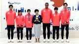 中島佑気ジョセフ「本当に幸せな時間を過ごせた」東京世界陸上代表選手団が小池百合子都知事に表敬訪問|TBS NEWS DIG