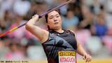 世界女王・北口榛花が62m87で4度目V パリ五輪に向け「もっと頑張らなきゃ」【日本選手権】|TBS NEWS DIG