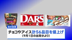 「ダース」「チョコモナカジャンボ」など56品目　9月から順次最大21％値上げへ| TBS CROSS DIG with Bloomberg