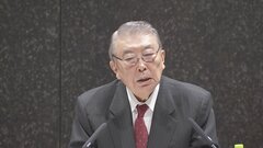 大島元衆院議長「党トップは派閥離脱し公平・公正な判断を」 政治資金は透明性の確保が重要| TBS CROSS DIG with Bloomberg