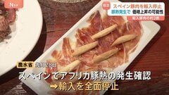 スペイン産豚肉の輸入を全面停止 アフリカ豚熱の発生確認で　鈴木農水大臣「需給に一定程度の影響は当然ある」| TBS CROSS DIG with Bloomberg