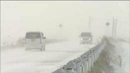 強い寒気流れ込みで事故や交通に影響 平地でも広く積雪し吹雪いた所も 宮城|TBS NEWS DIG