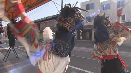 やっと春が始まる」彼岸の入り、伝統の会津彼岸獅子披露 福島・会津
