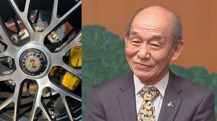 さち様確認用♡イニシャルオブジェ 笹野高史】 愛車ポルシェ911 「走る工芸品」 ホイール写真を公開