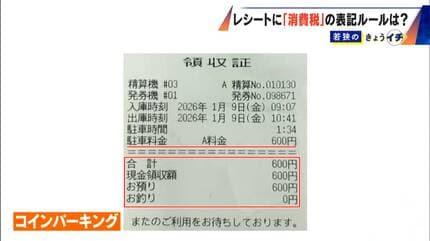 レシートや領収書に｢消費税額｣の記載は必要ない⁉ ｢総額表示｣はマスト