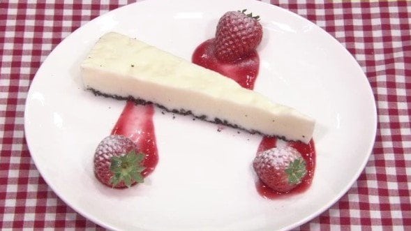 迎春「紅白レアチーズケーキ」豆腐とヨーグルトでカロリーオフ　ヘルシーレシピ【わっちtheキッチン】　|　青森のニュース│ATV NEWS│青森テレビ